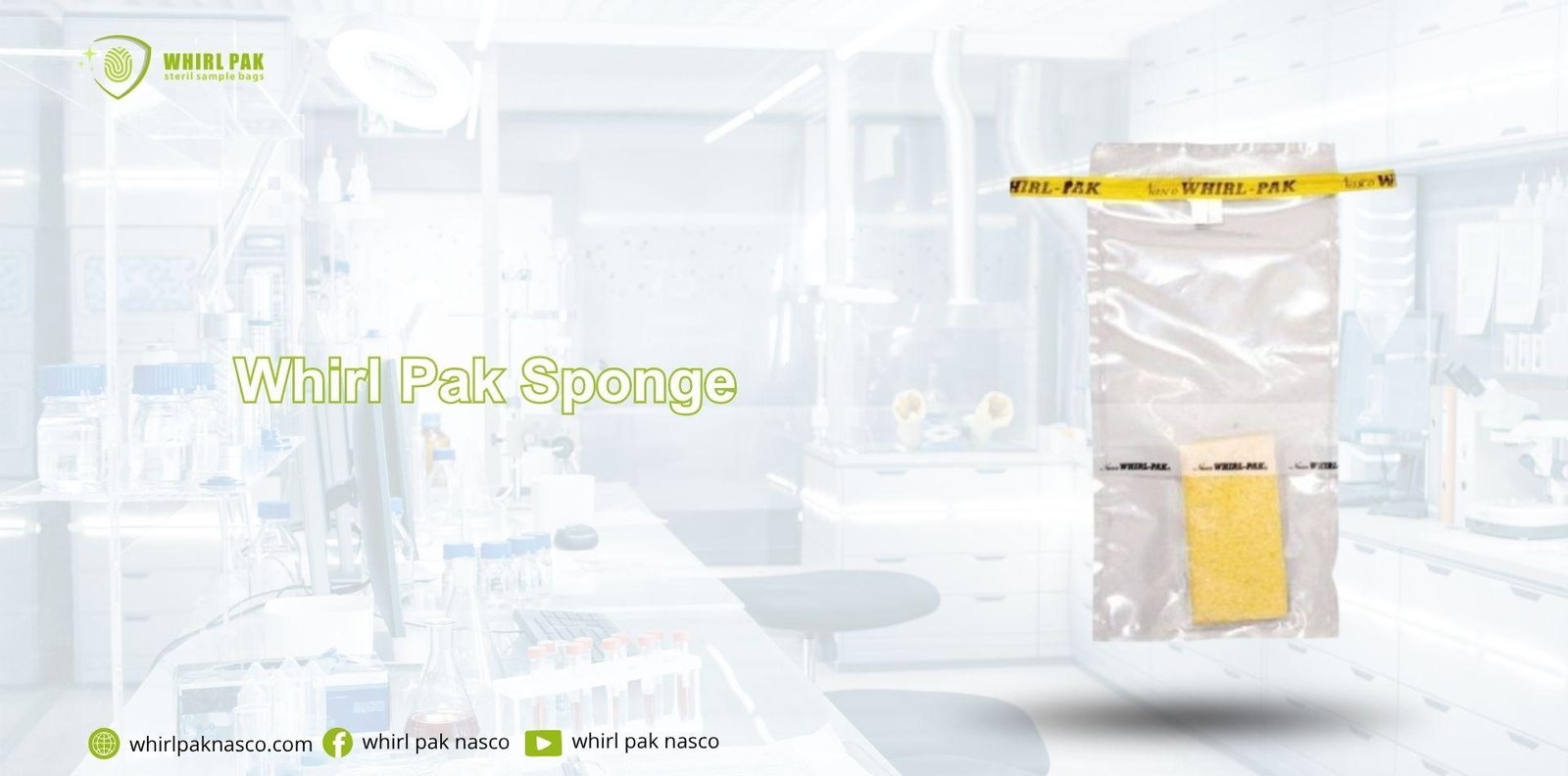 Whirl Pak Sponge